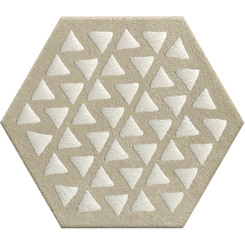 Intarsio Argilla Hexagon
