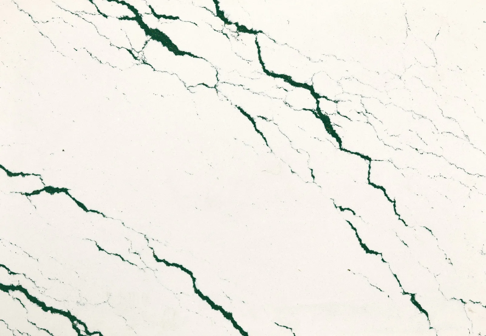 Ivybridge Quartz Countertop in polished finish, 132" x 65.5", 3 cm thick, stone look, luxury collection by Cambria