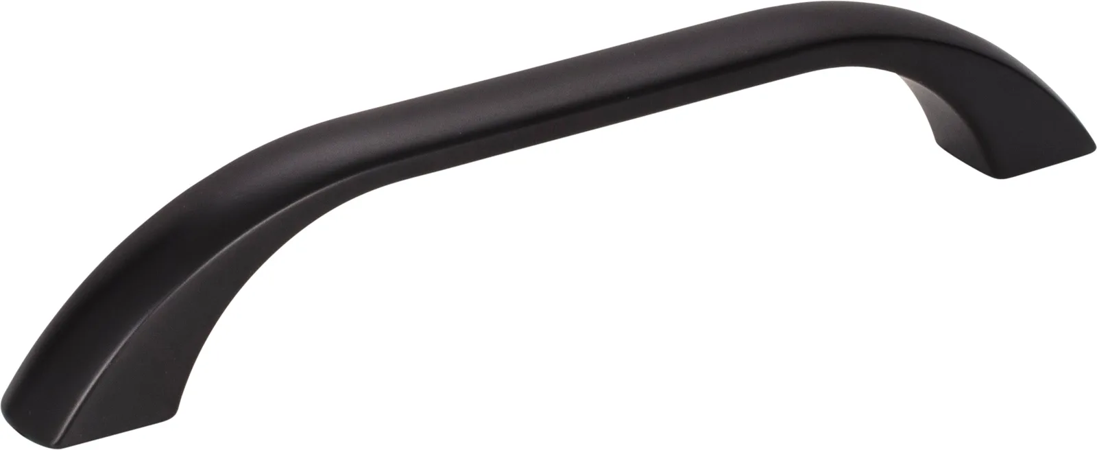 Sonoma Cabinet Pull in Matte Black finish, 128 mm center-to-center, decorative hardware by Jeffrey Alexander