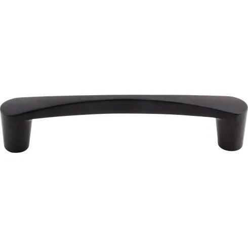 Infinity Bar Pull in Flat Black, Honey Bronze, Ash Gray, Brushed Satin Nickel, and Polished Chrome finishes, decorative hardware by Top Knobs