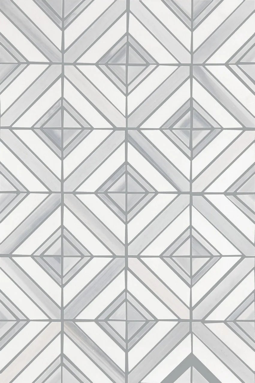 Daltile Perfit Mosaix Grey Palissandro & Thassos