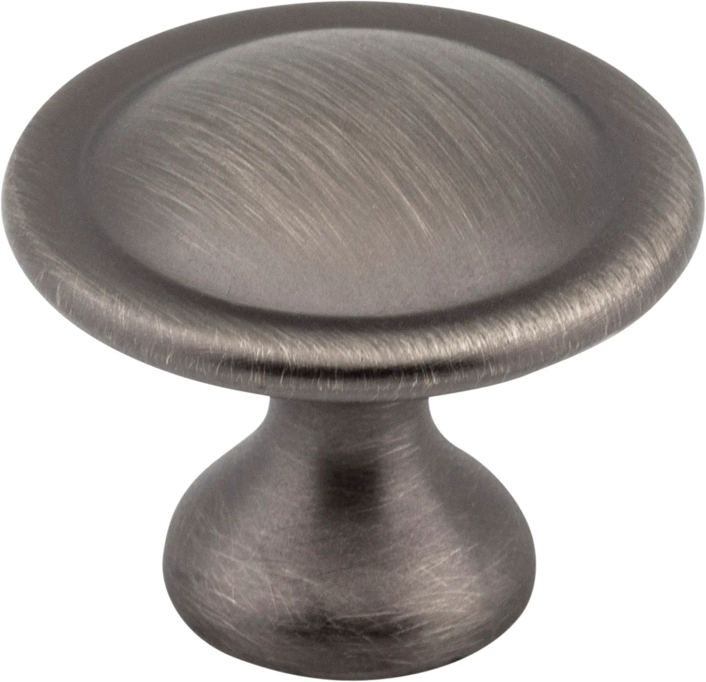 Watervale Cabinet Knob in Chrome finish, 1-1/8" diameter, decorative hardware for cabinets