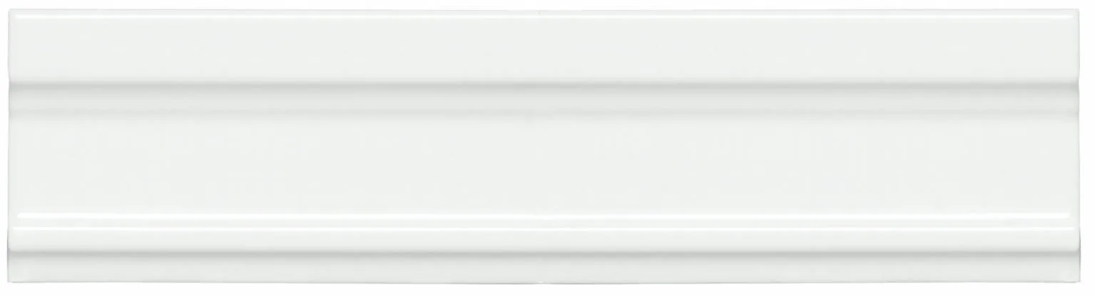 Neri Crown Molding in satin finish, available in black, white, and lino colors, ceramic material, size 2.8x12 inches
