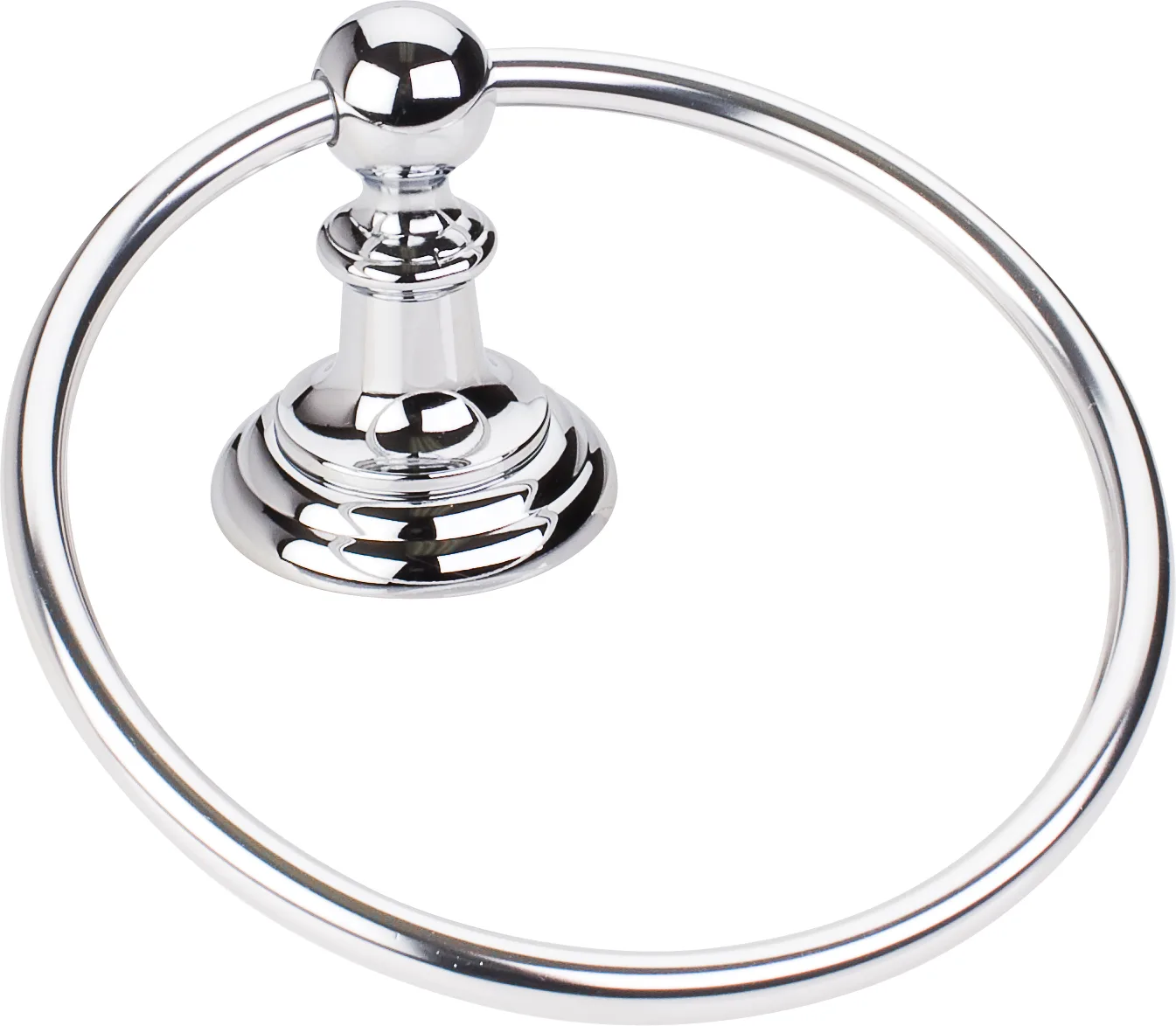 Elements Conventional Towel Ring in Satin Nickel Finish, 2-1/2" diameter, bathroom accessory