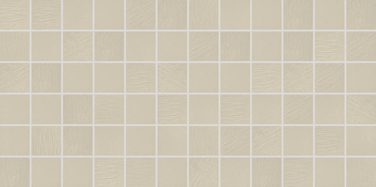 Daltile Keystones Urban Putty 2X2, Textured, Straight Joint Mosaic Tile