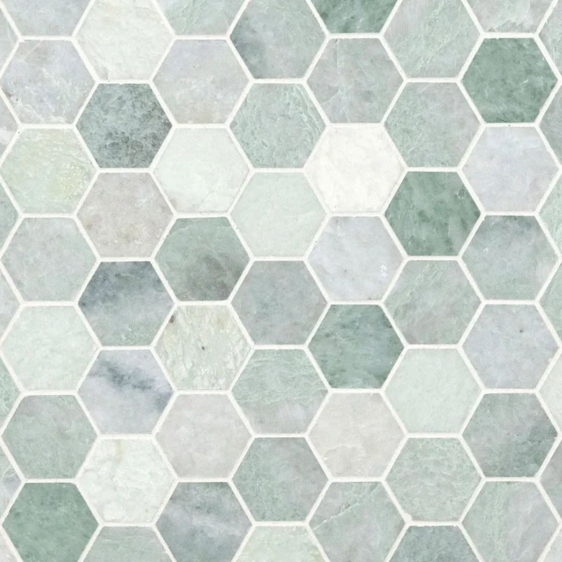 Icelandic Green 2" Hexagon