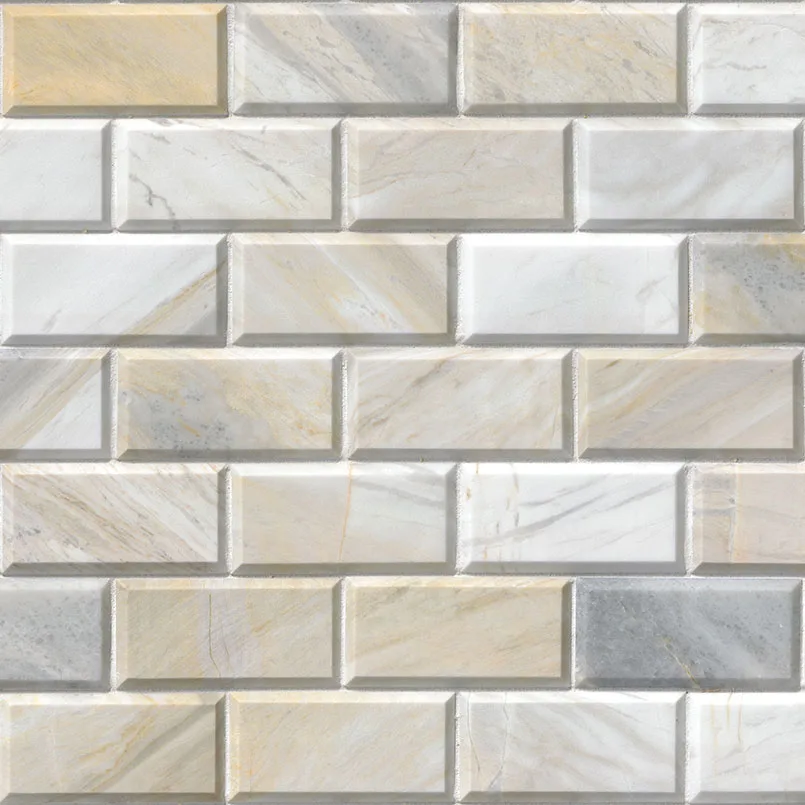 Athena Gold 2x4 Honed And Beveled