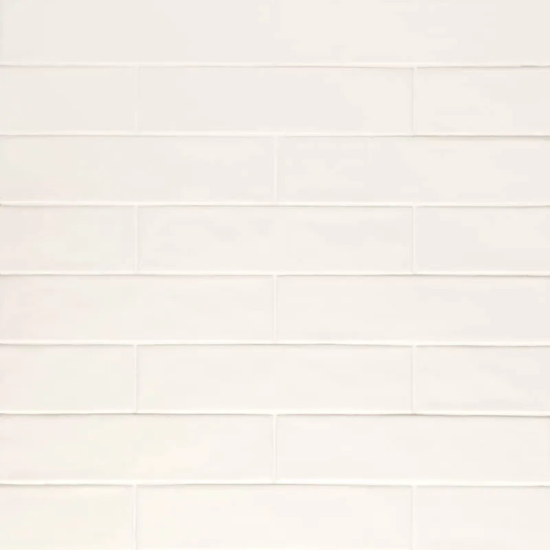 Ivory porcelain tile from Clara collection, rectangular shape, gloss and matte finishes, sizes 2.75x11 and 0.5x12