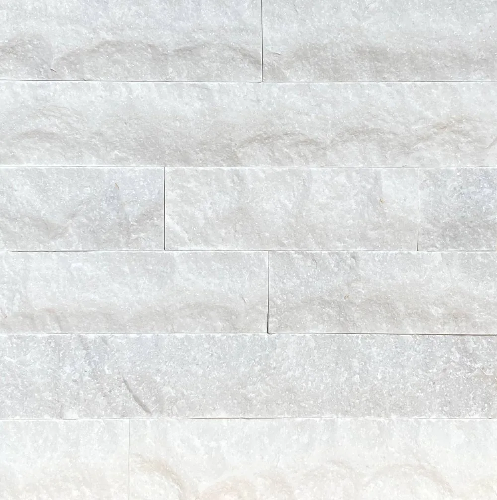 White Marble Ledger Panel