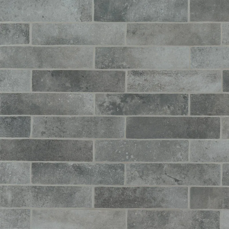 Big Sky Porcelain Tile in matte finish, 2.25x10 and 5x10 sizes, rectangular shape, ideal for floors and walls