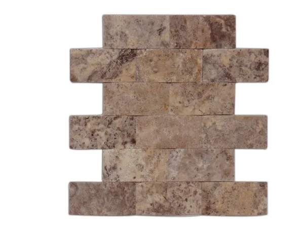Silver Travertine Mosaic