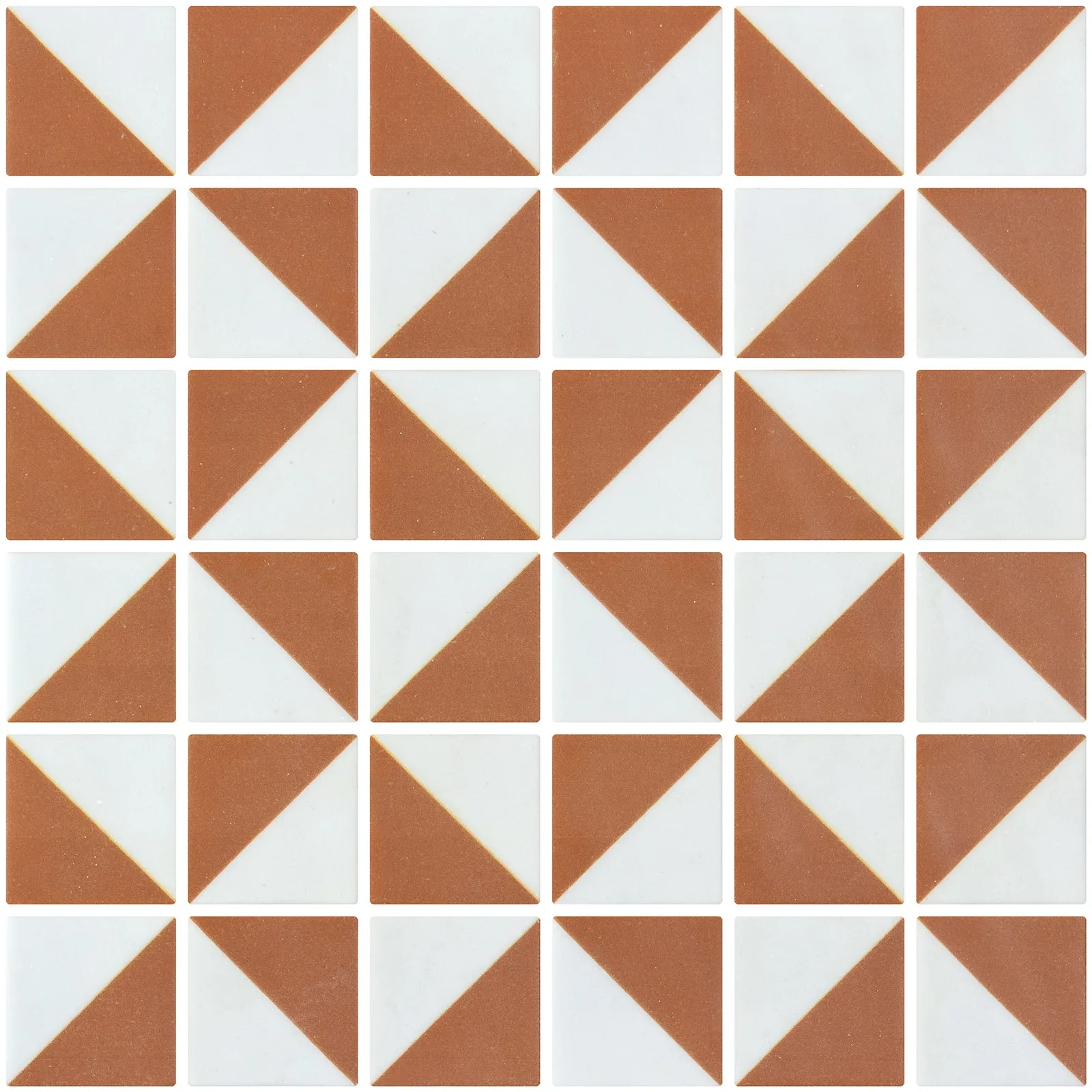 Onix Glass - Icon Penta Origami Mosaic Tile in Ginger, Sage Green, Vanilla colors, matte finish, glass material, 2x2 size