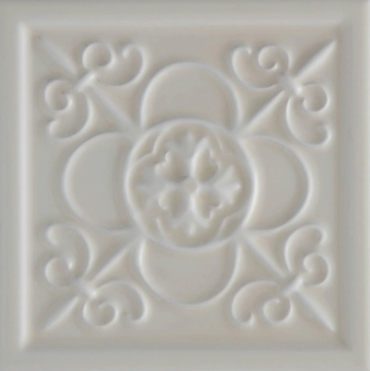 Vizcaya Deco ceramic tile Timberline 5.8x5.8 handcrafted ceramic wall tile