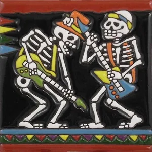 DD Guitars - Dia de los Muertos Art Tile