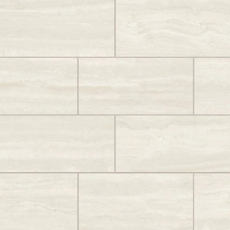 Alba Porcelain Tile in matte finish, 12x24 and 24x48 sizes, rectangular shape, ideal for floors and walls