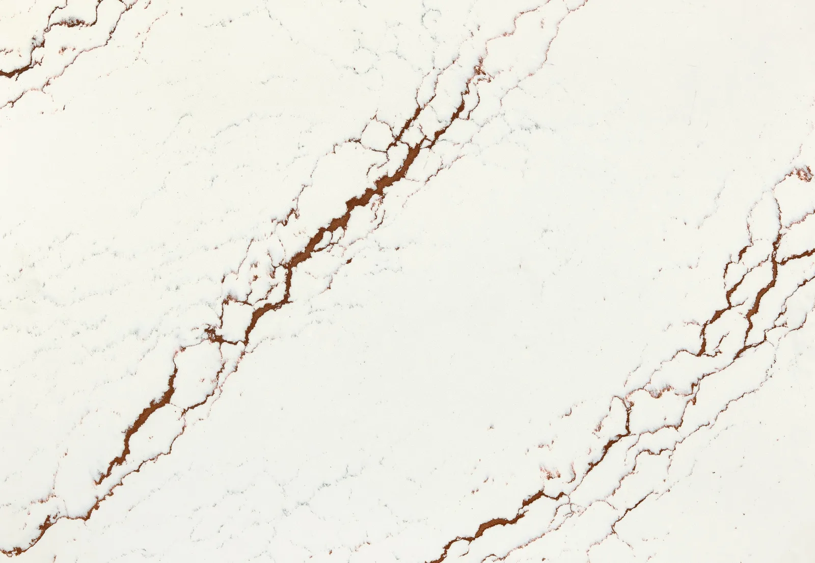 Inverness Bronze Quartz Countertop 132" x 65.5" Polished finish, Cambria Luxury collection