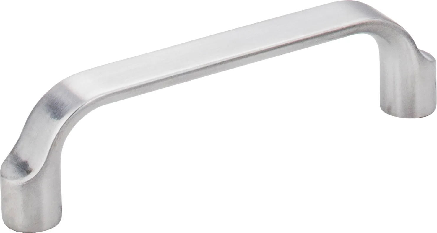 Brenton Cabinet Pull-96 in Matte Black, decorative hardware for cabinetry, 96 mm center-to-center
