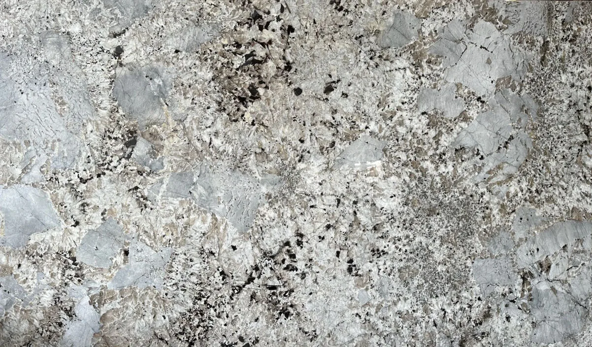 Glacier White Slab quartzite countertop polished finish 3/4 inch thickness