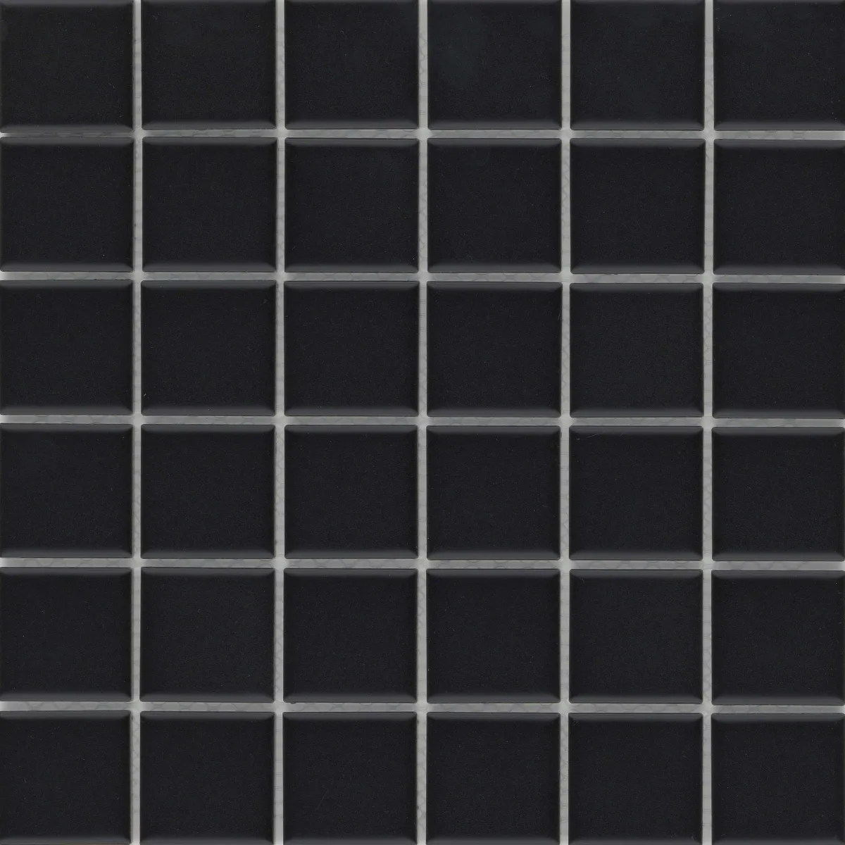 Catch Matte Mosaic Tile in Ivory color, 2x2 and 12x12 sizes, made of durable porcelain with a matte finish