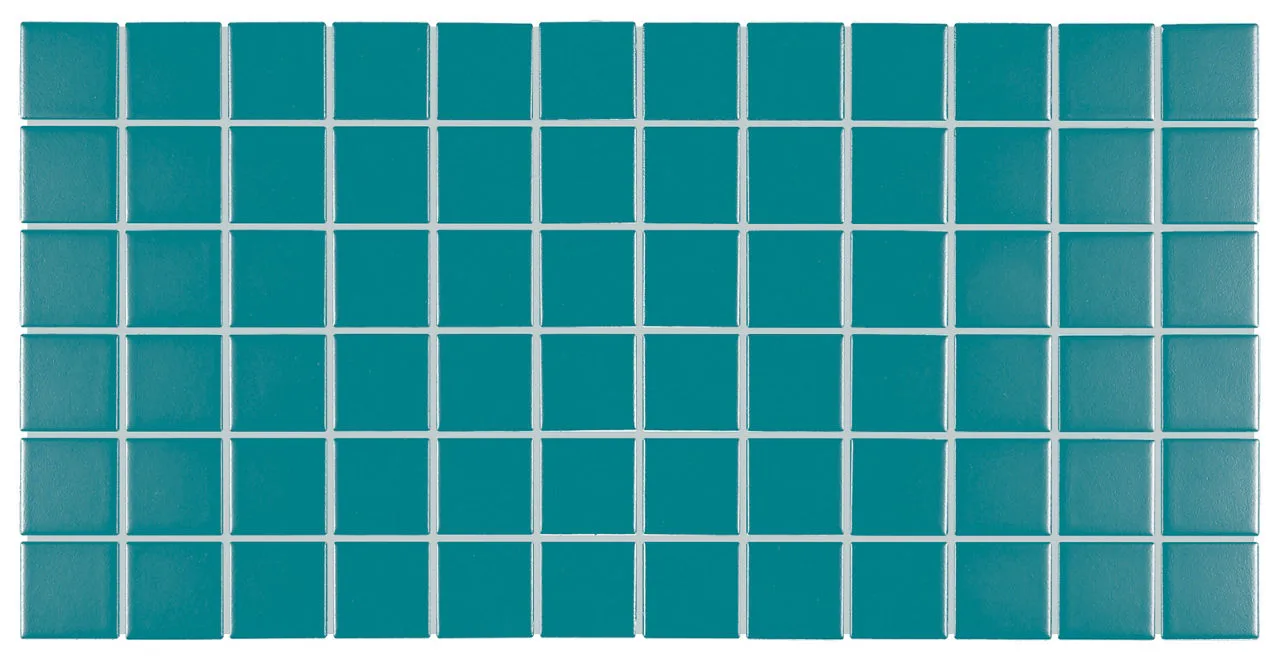 American Olean Color Story Mosaics Peacock Blue