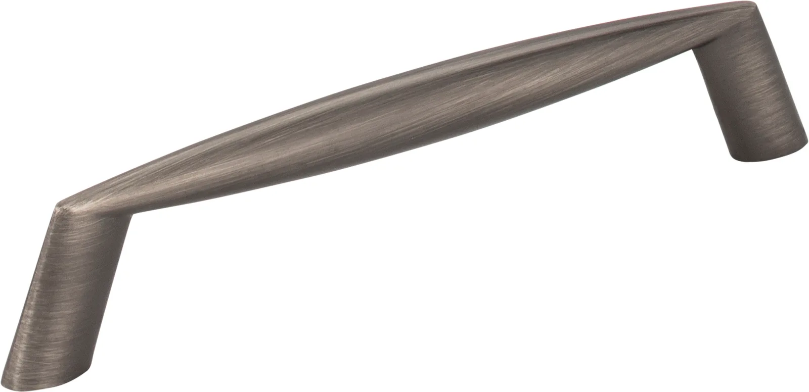 Zachary Cabinet Pull-128 in Pewter, 128 mm center-to-center decorative hardware
