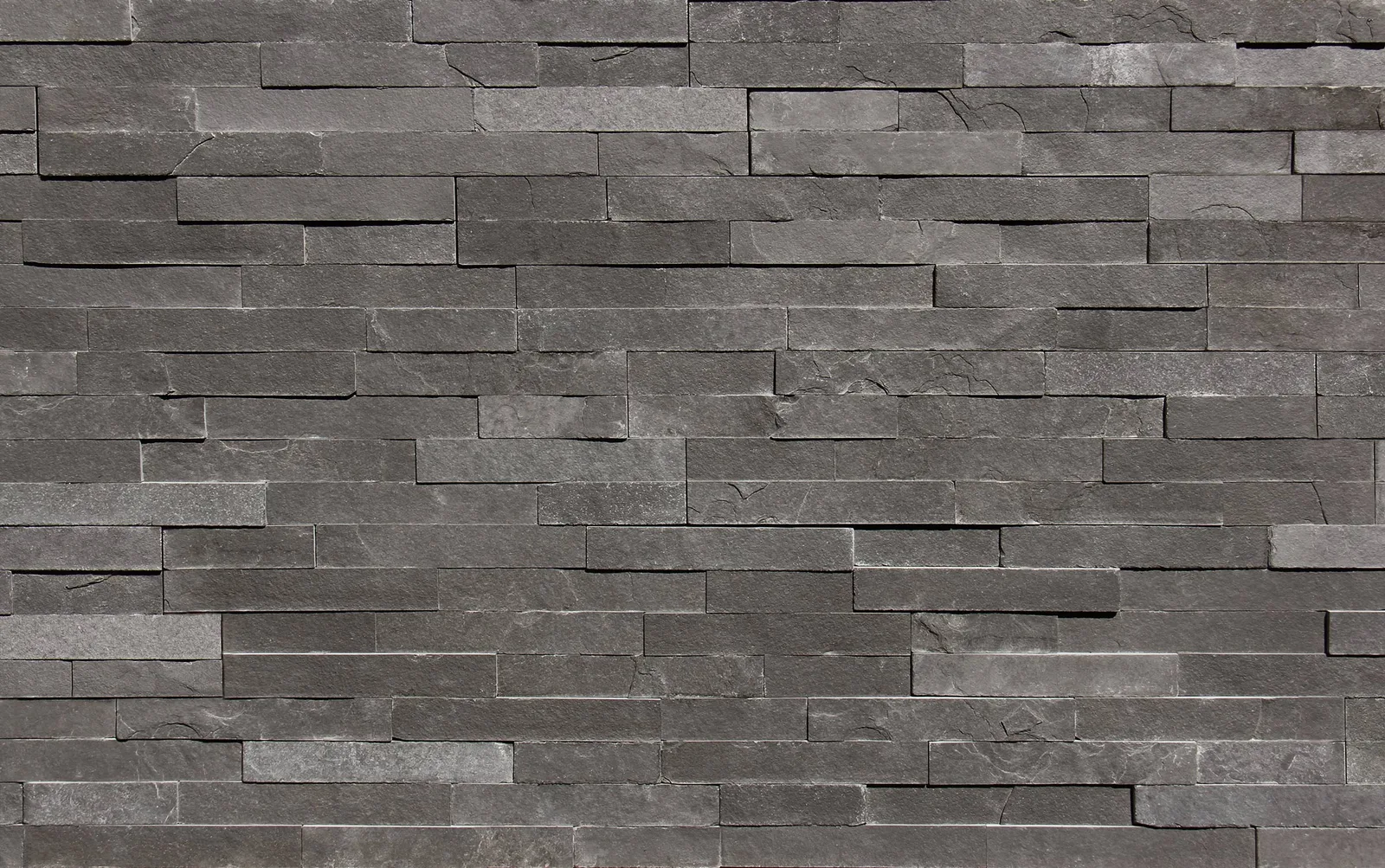 Indian (Lime) Black Natural Stone Ledger Panel