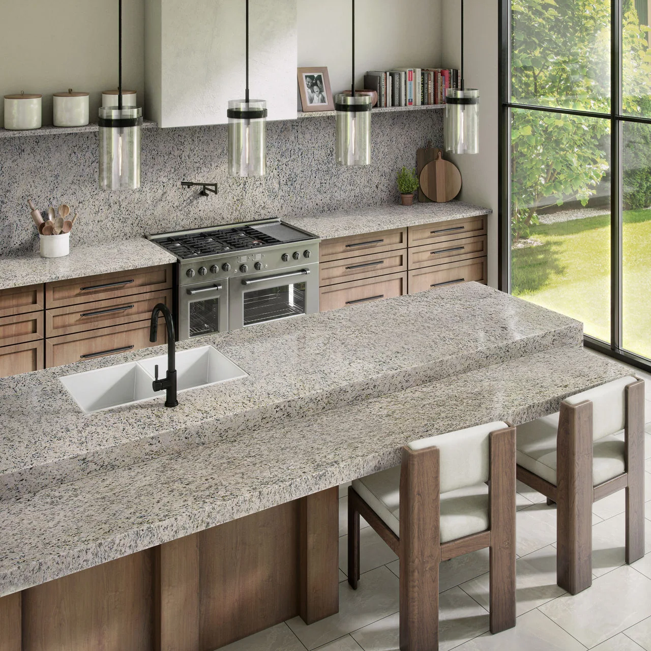 Daltile Granite - Natural Stone Slab Tambora Tide