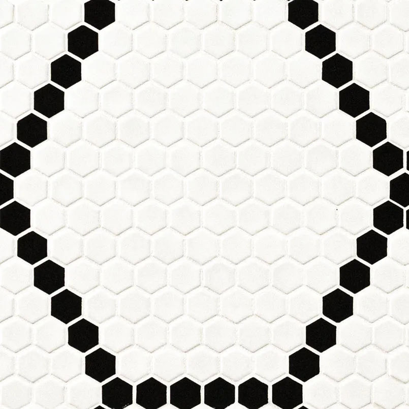 White And Black Hive Pattern