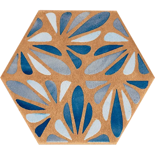 Dipinto Chamotte Hexagon