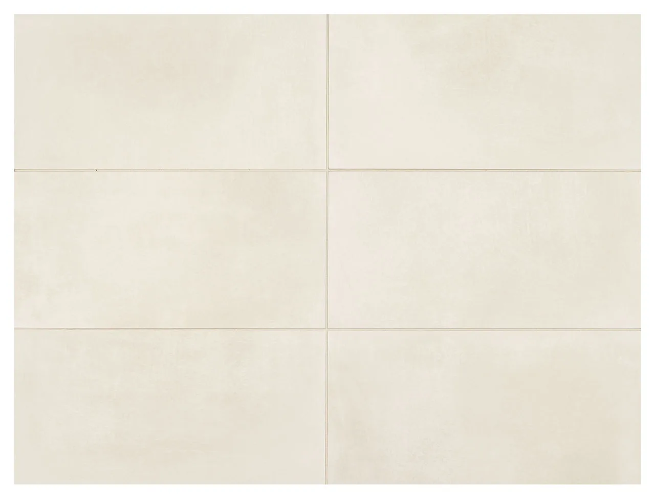 Marazzi Moroccan Concrete Off White Matte Porcelain Tile 12x24 Rectangle ColorBody