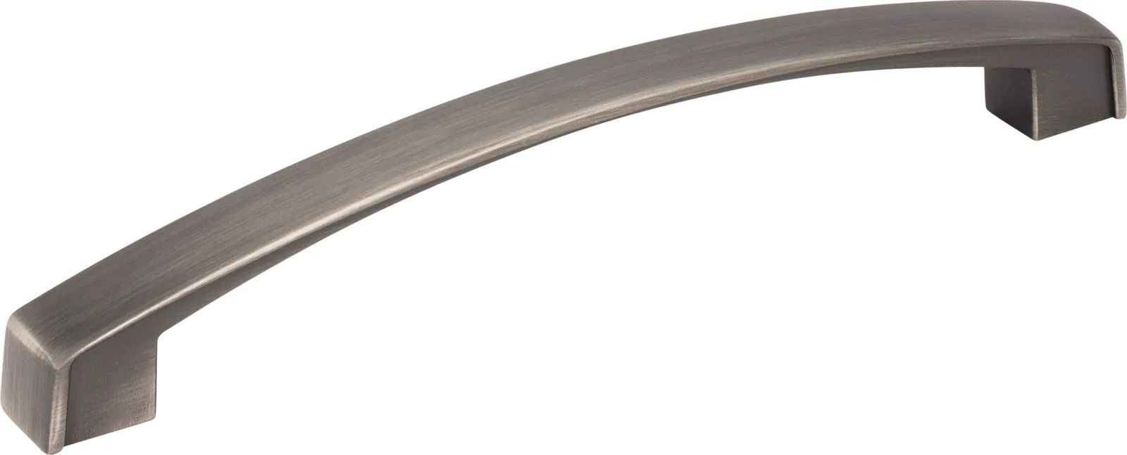Merrick Cabinet Pull-160 in Polished Chrome, 6-3/4" overall length, decorative hardware for cabinets