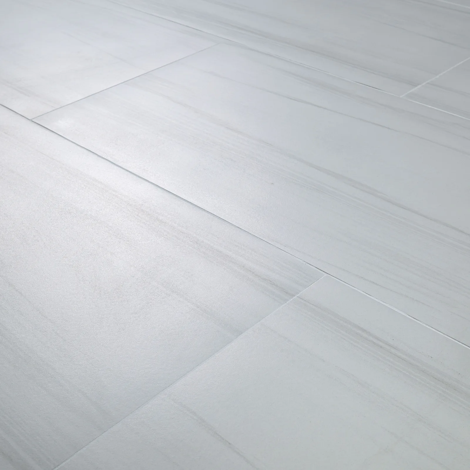 Eden Dolomite porcelain tile in white-cool finish, 12x24 and 24x48 sizes, polished and matte options