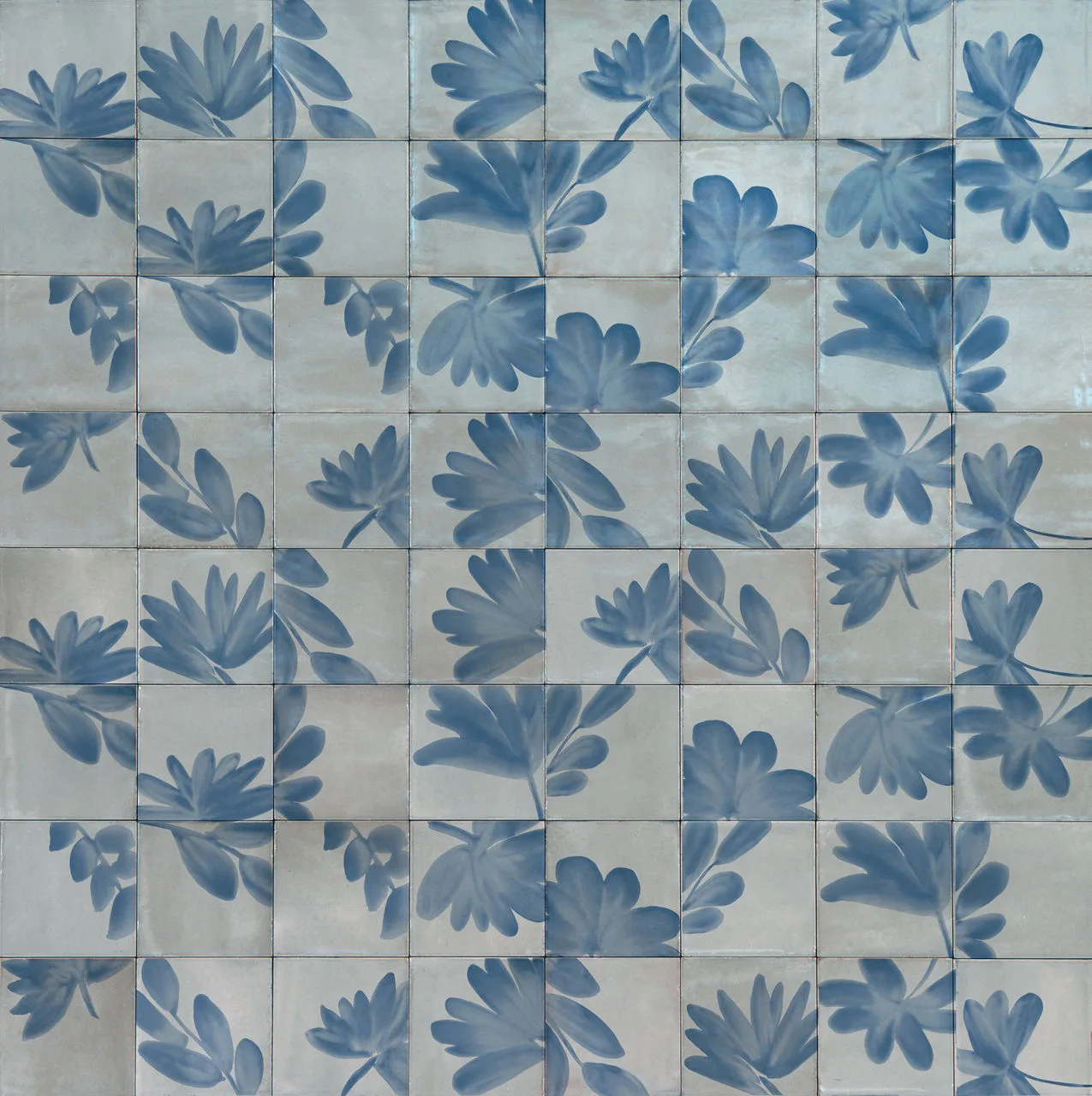 Marazzi Rice Grigio Deco Blossom