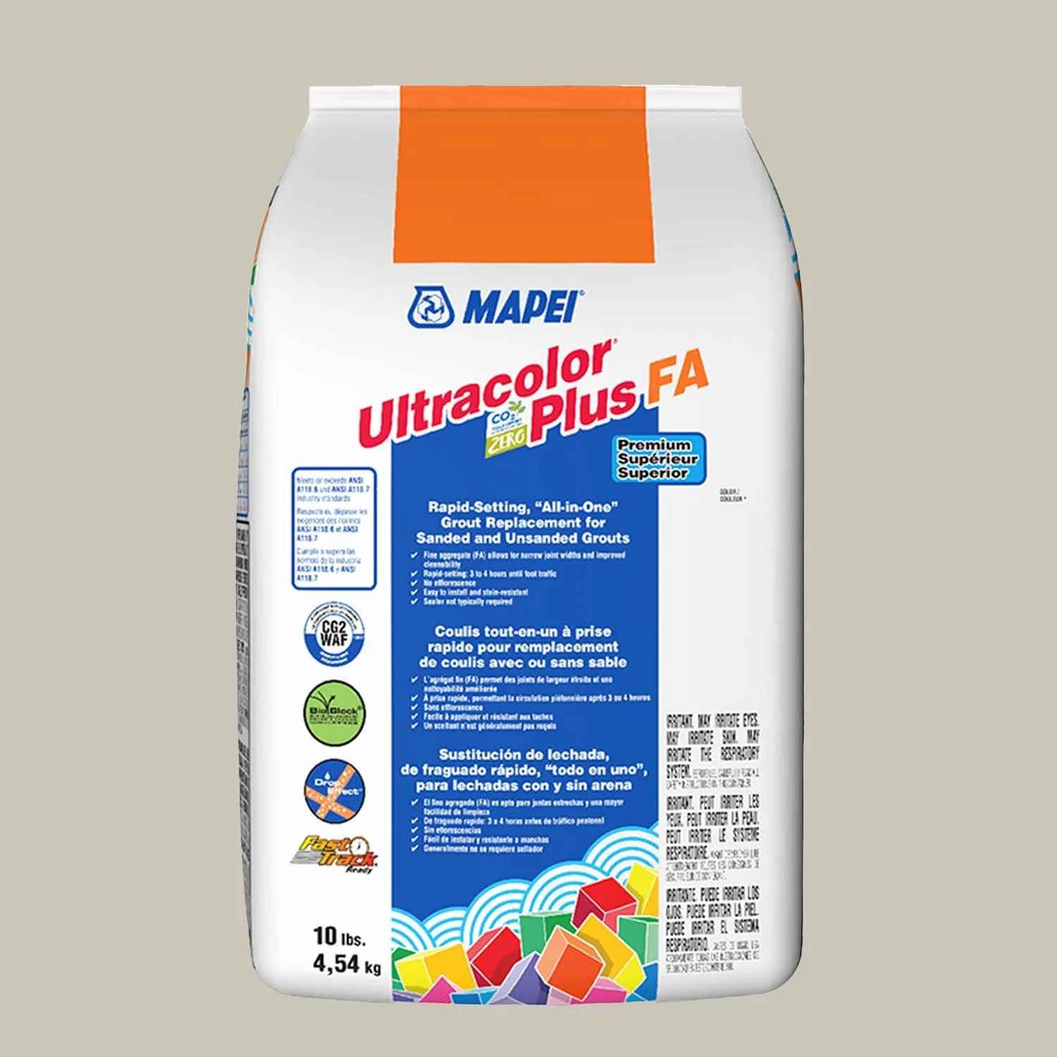 Mapei Ultracolor Plus FA Alabaster #5001 All-in-one Grout (10-lb)