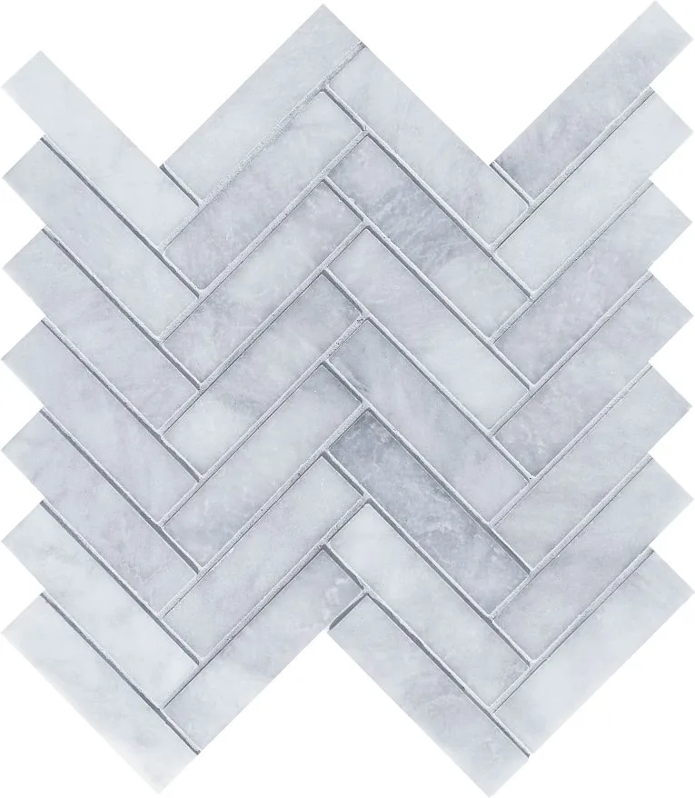 Sky Blue Herringbone