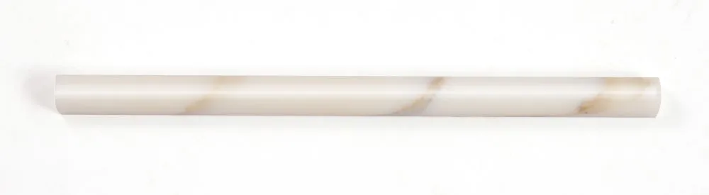 Precious Stone Calacatta Gold Polished Pencil .75 x 12