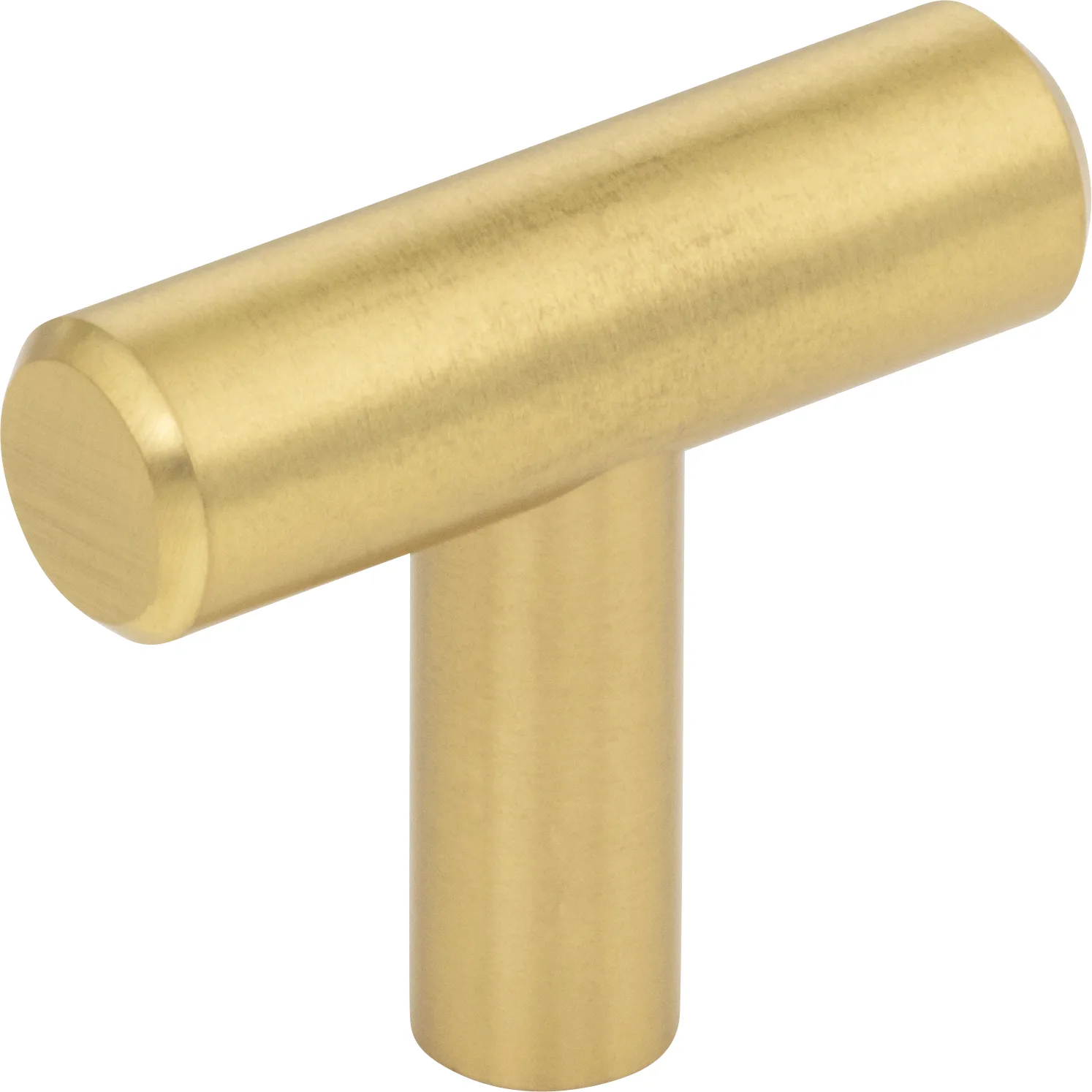 Naples Cabinet "T" Pull in Gold finish, 1-9/16" length, decorative hardware for cabinets