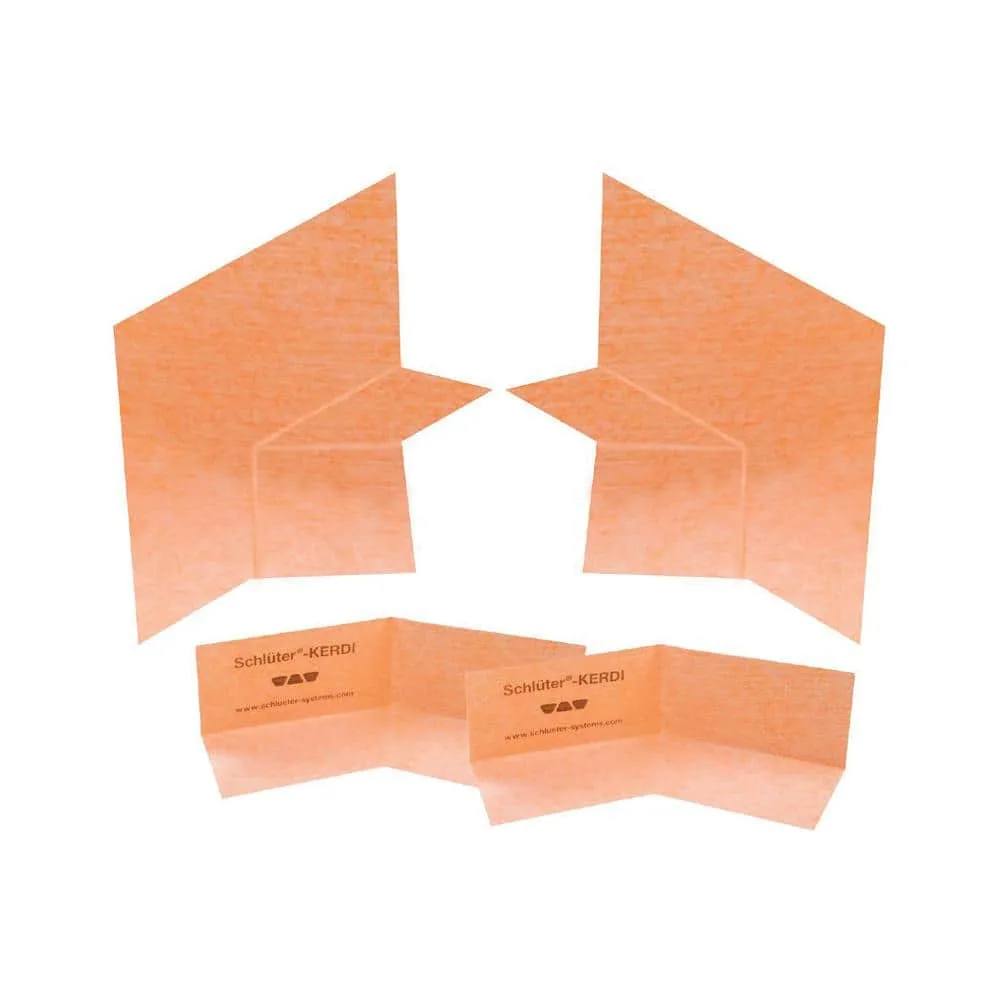 Schluter Kerdi-Kers-B Bench Waterproofing Corner Kit KERSB135K, no color finish, designed for durable shower installations