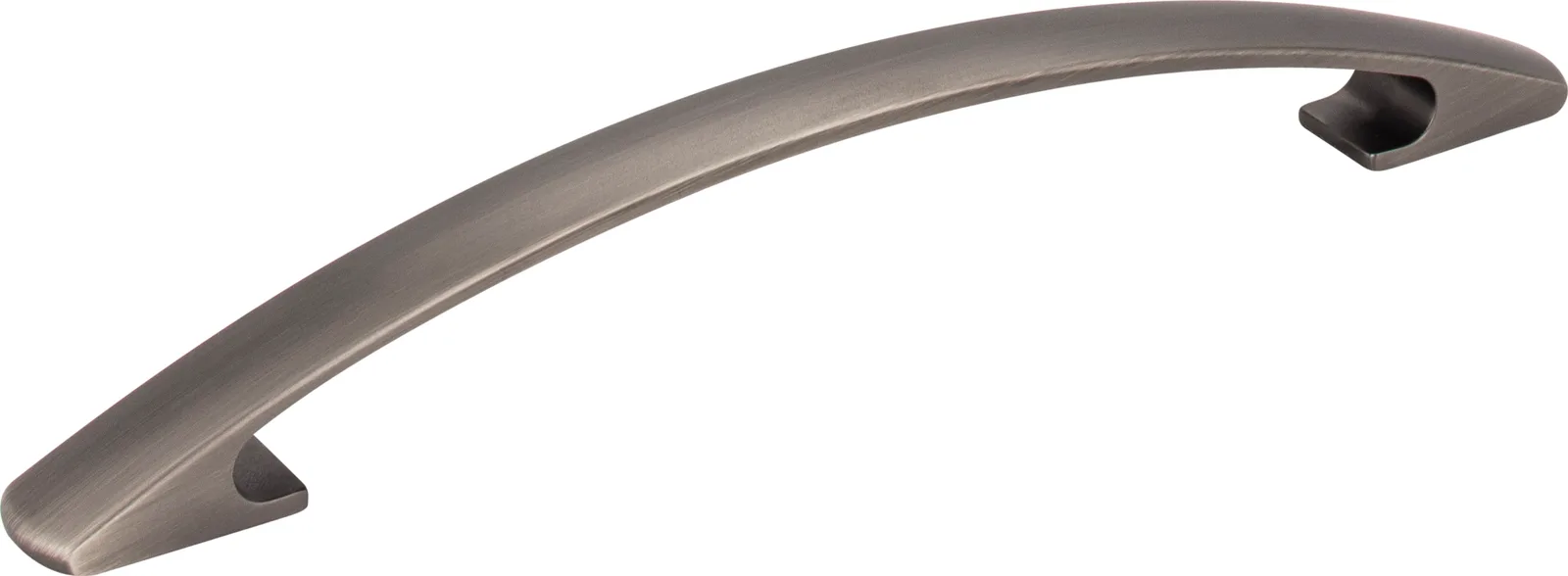 Strickland Cabinet Pull 160 in Brushed Pewter, decorative hardware for cabinets, 7-11/16" length, 160 mm center-to-center