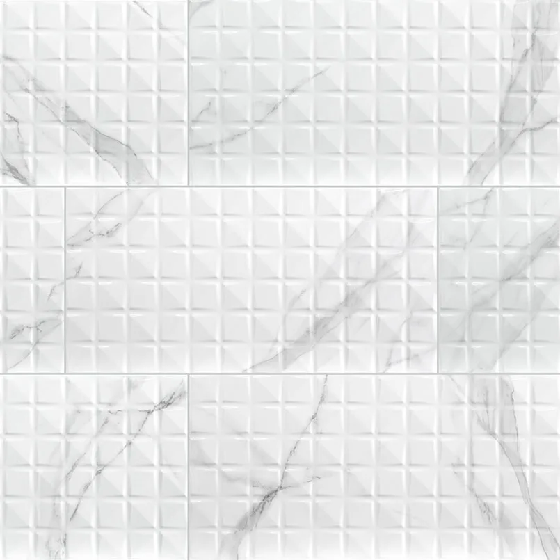 Dymo Statuary Chex White 12x24