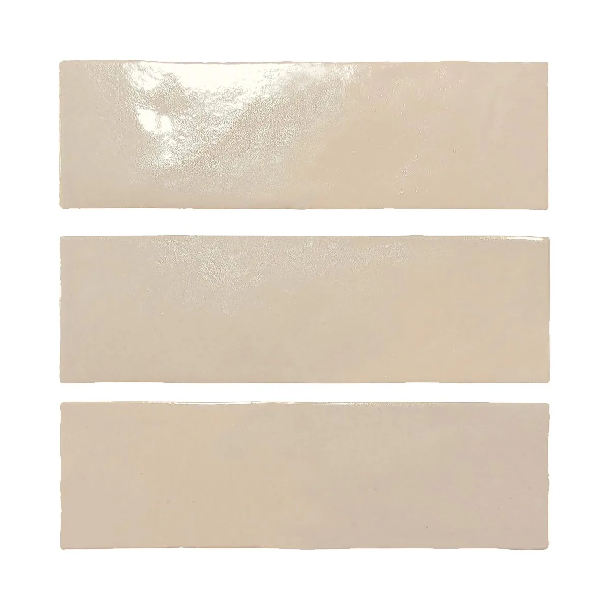 Tantan Beige Ceramic Tile in glossy finish, available in sizes 4x4, 1x8, and 2.5x8, made of ceramic pressed material