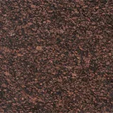 Tan Brown 12x12 polished granite tile, dark brown with black and gray flecks, natural stone flooring option