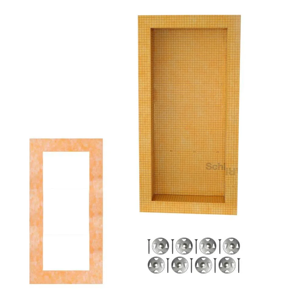 Schluter Kerdi-Board-SN Shower Niche 12x28 Underlayment for Tile, no color finish, durable material
