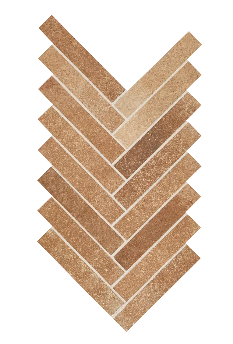 Cotto Toscano Bruciato Herringbone