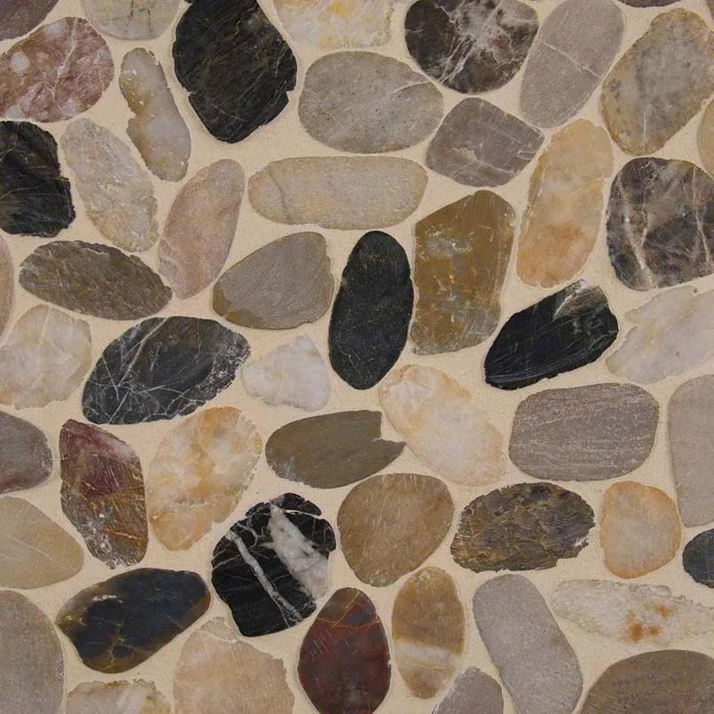 Mix River Pebbles Mesh Backed