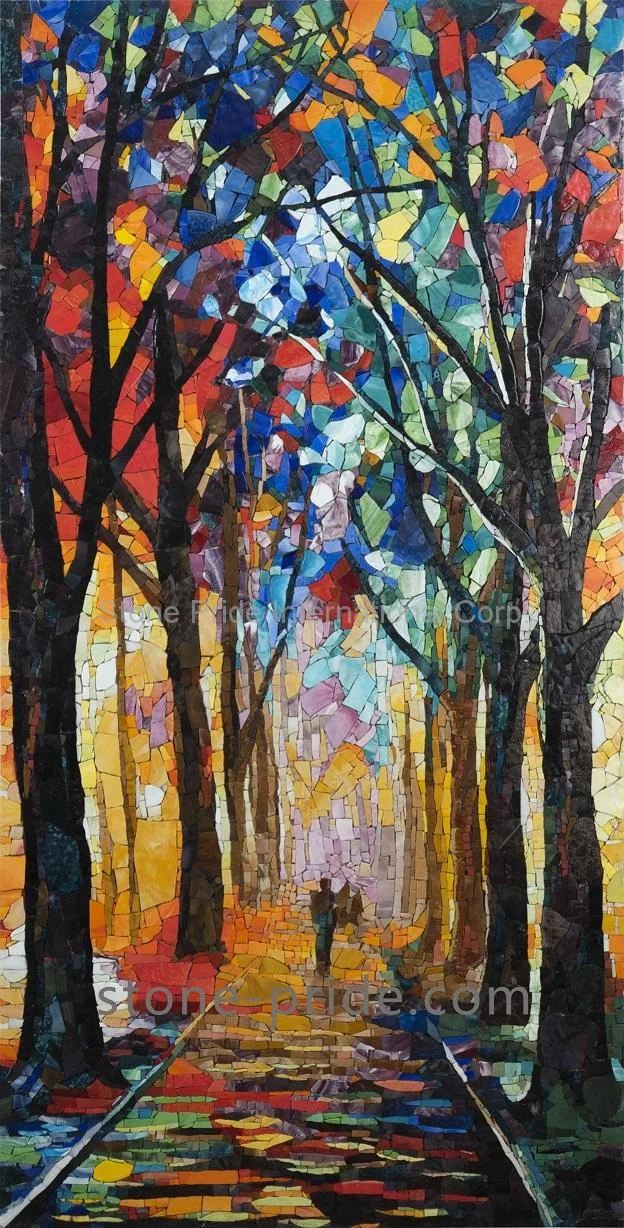 Trail Glass Mosaic Mural