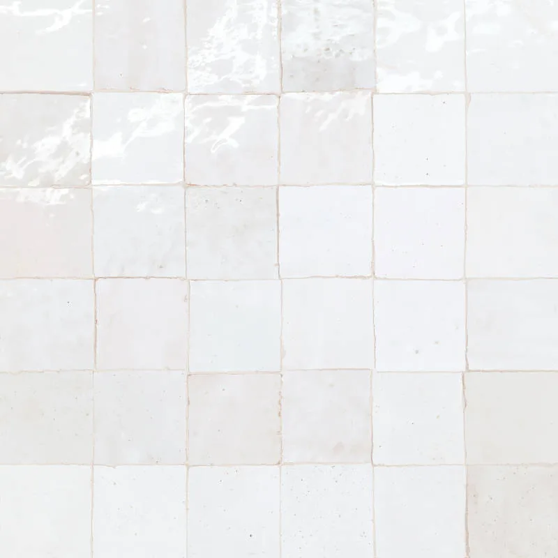 Zagora Neige Blanc Mosaic