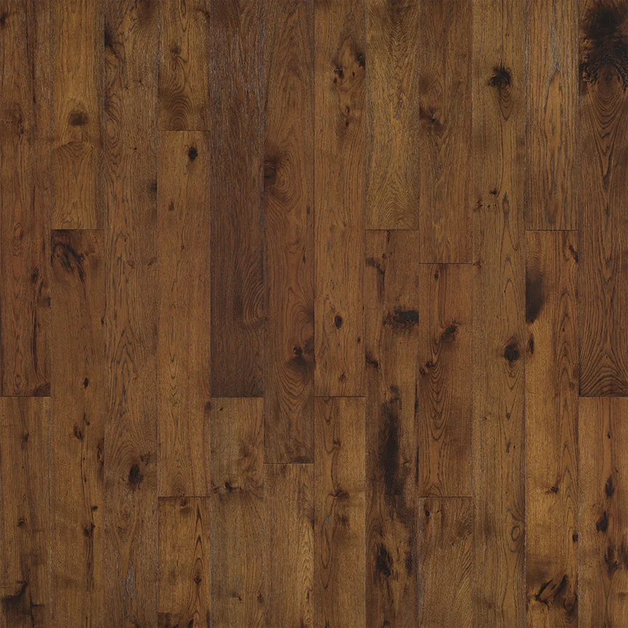 Novella Engineered Hardwood Flooring in Bradbury color, 7/16x6xRL-74 size, made from Hickory and Oak
