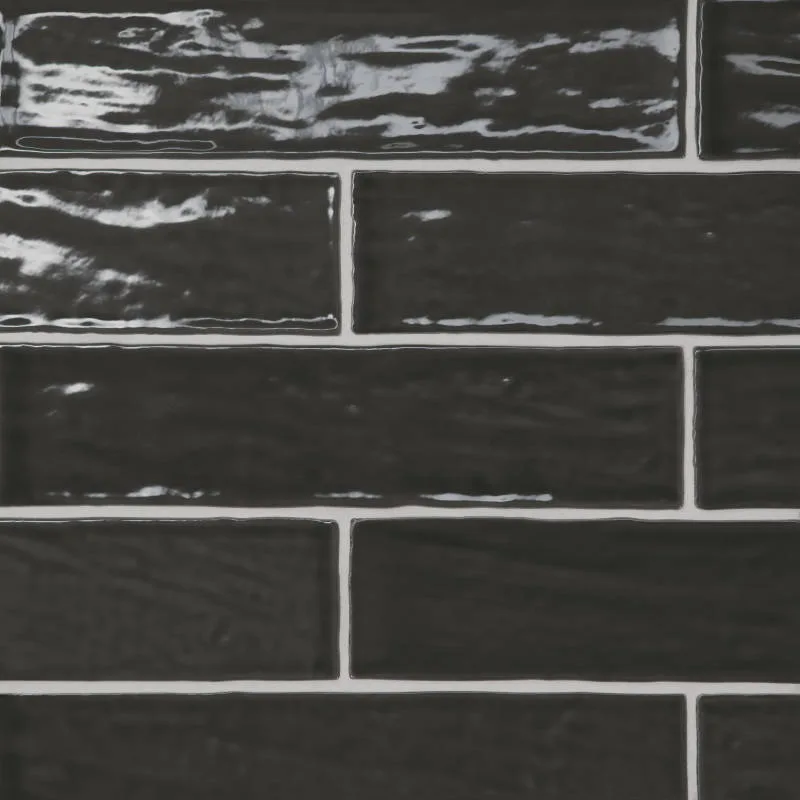 Marin Black Sea (Black) Wall Tile