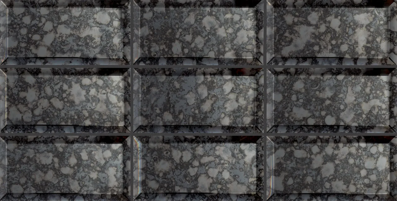 Daltile Lavaliere Black Antique Mirror
